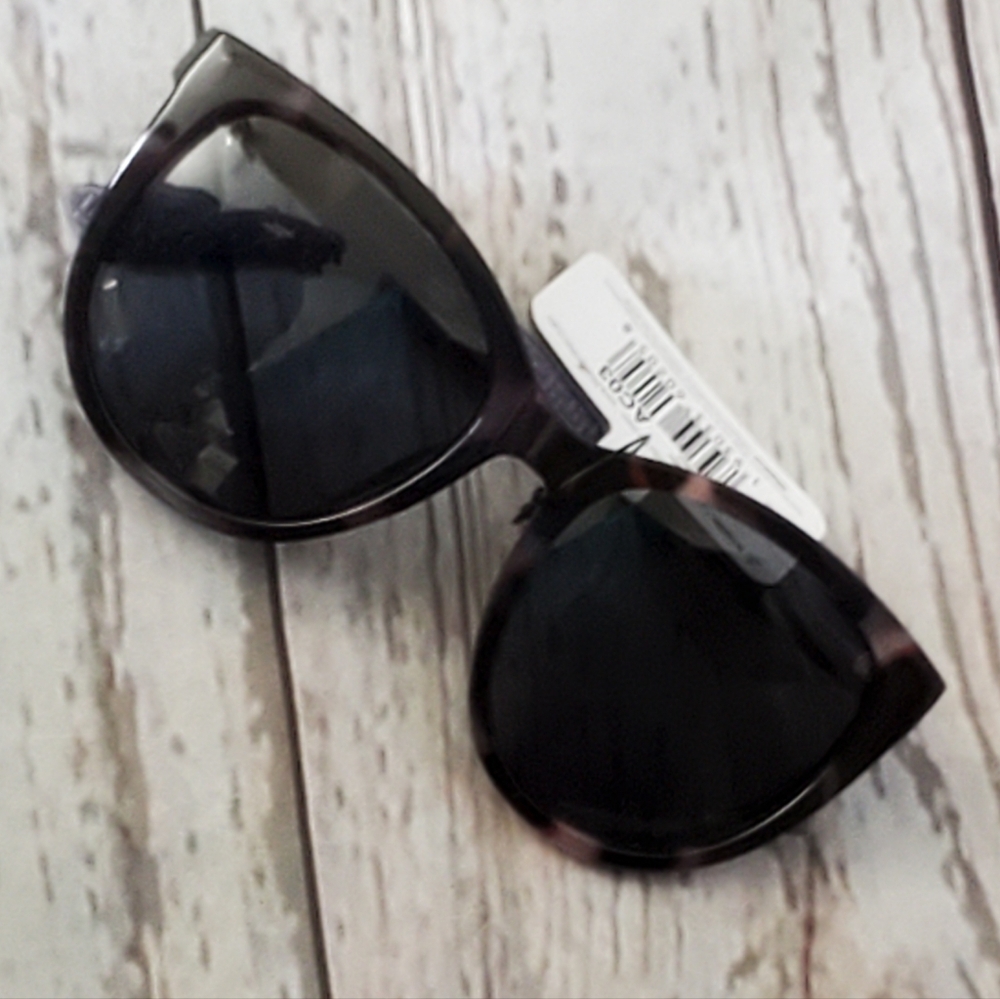 Foster Grant unisex polarized sunglasses faux tortoise shell plastic frames